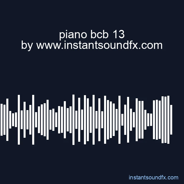 piano bcb 13 image
