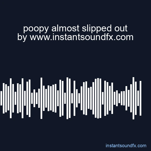 poopy almost slipped out image