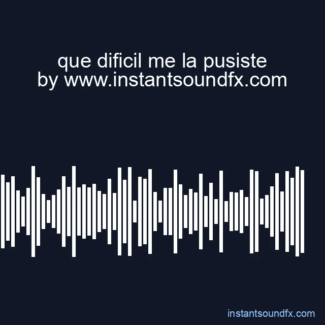 que dificil me la pusiste image