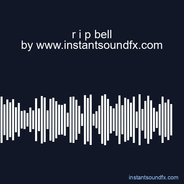 r i p bell image