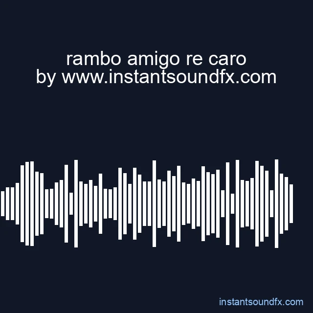 rambo amigo re caro image