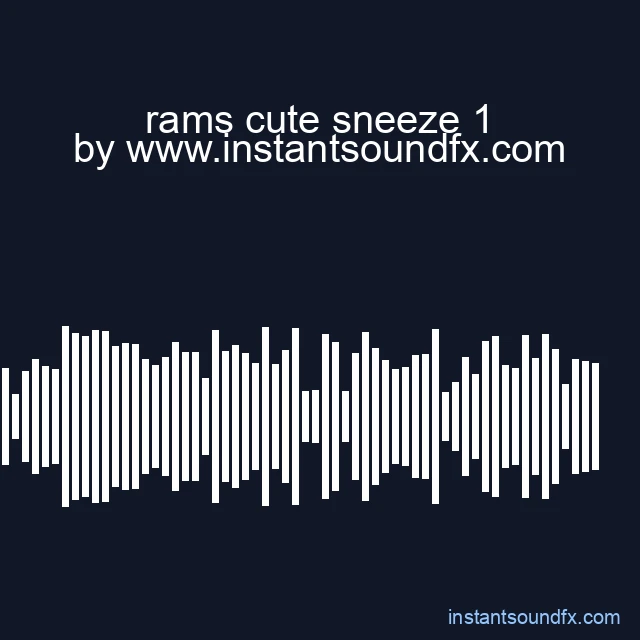 rams cute sneeze 1 image