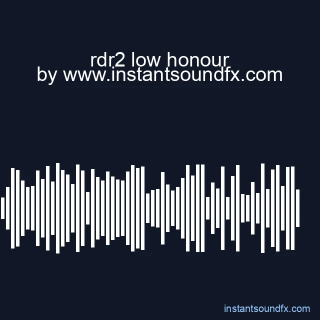 rdr2 low honour image