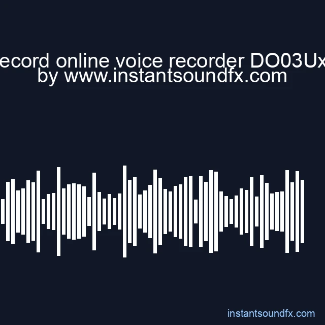 record online voice recorder DO03Uxl image