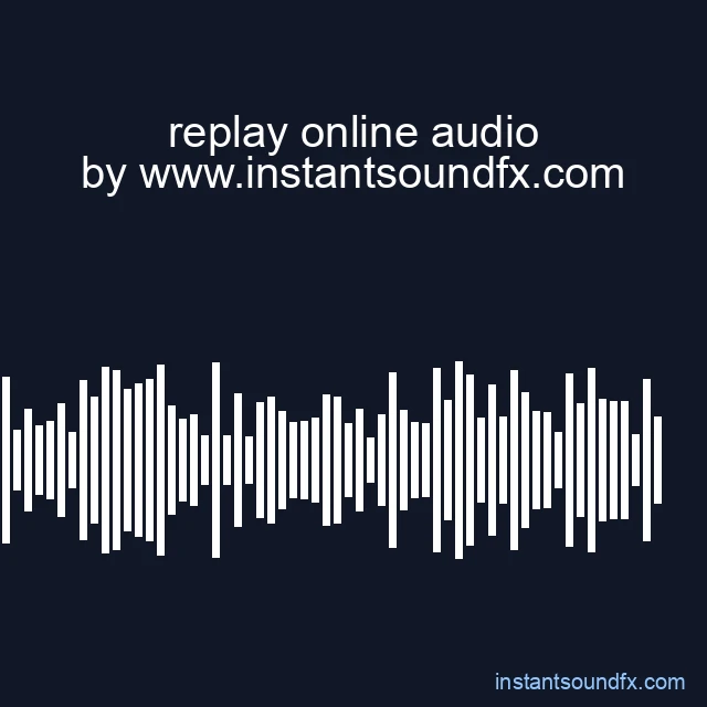 replay online audio image