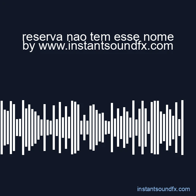 reserva nao tem esse nome image