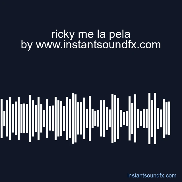 ricky me la pela image