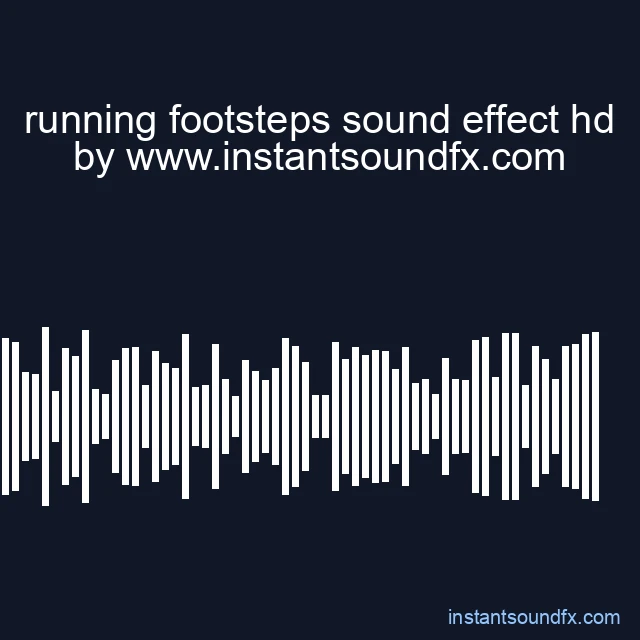 running footsteps sound effect hd image