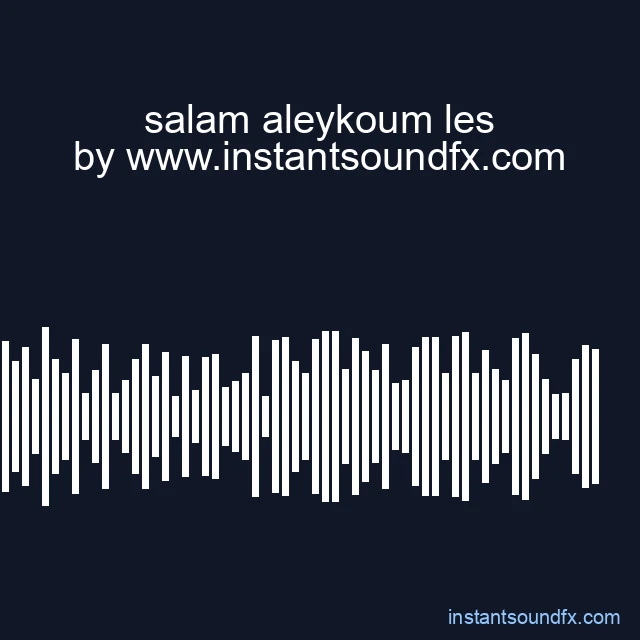 salam aleykoum les image