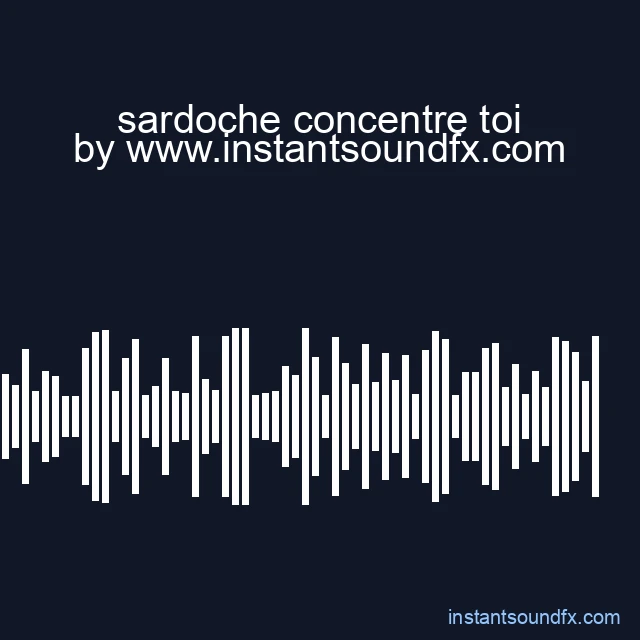 sardoche concentre toi image