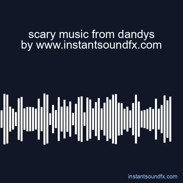 scary music from dandys image