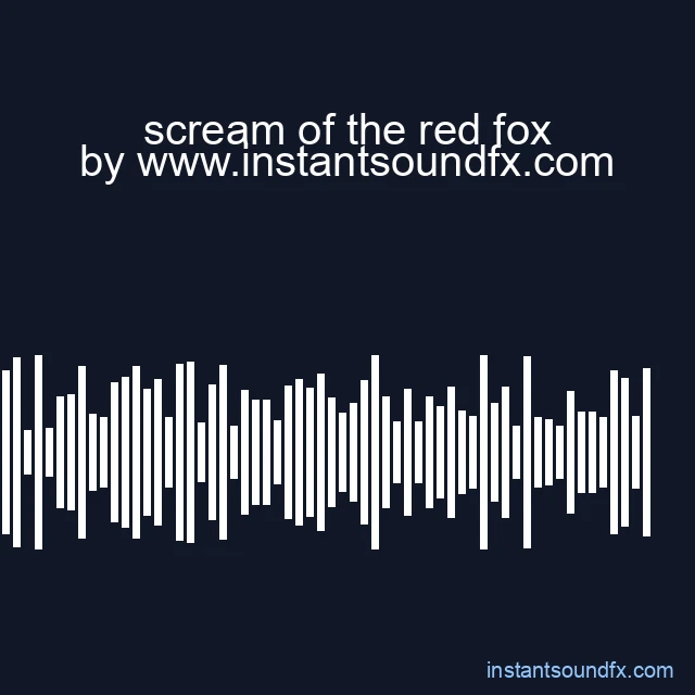 scream of the red fox image