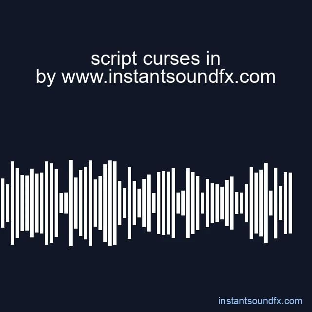 script curses in image