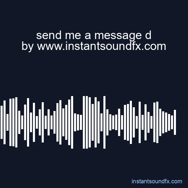 send me a message d image