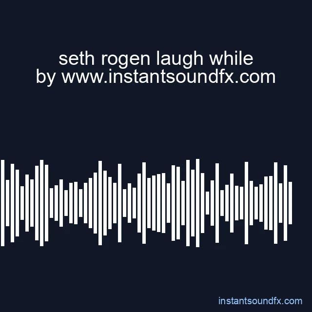 seth rogen laugh while image