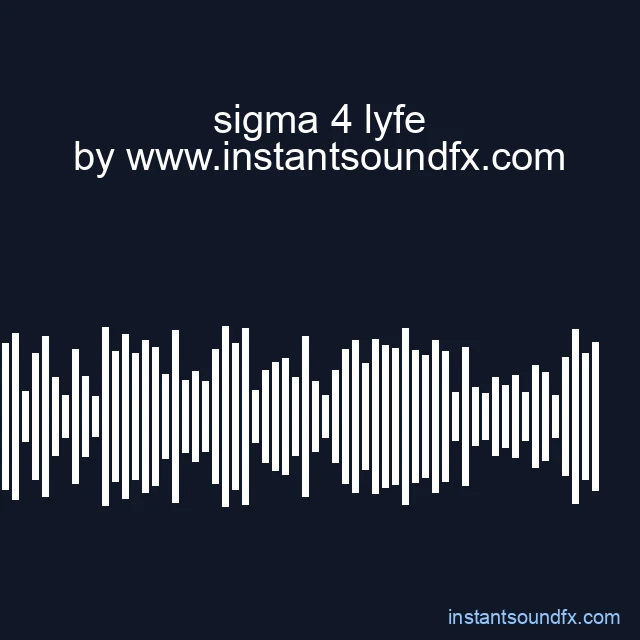 sigma 4 lyfe image