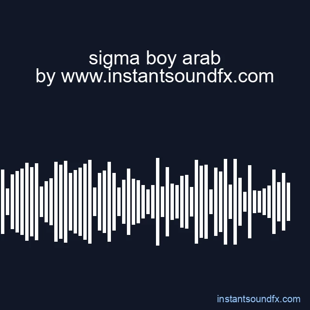sigma boy arab image