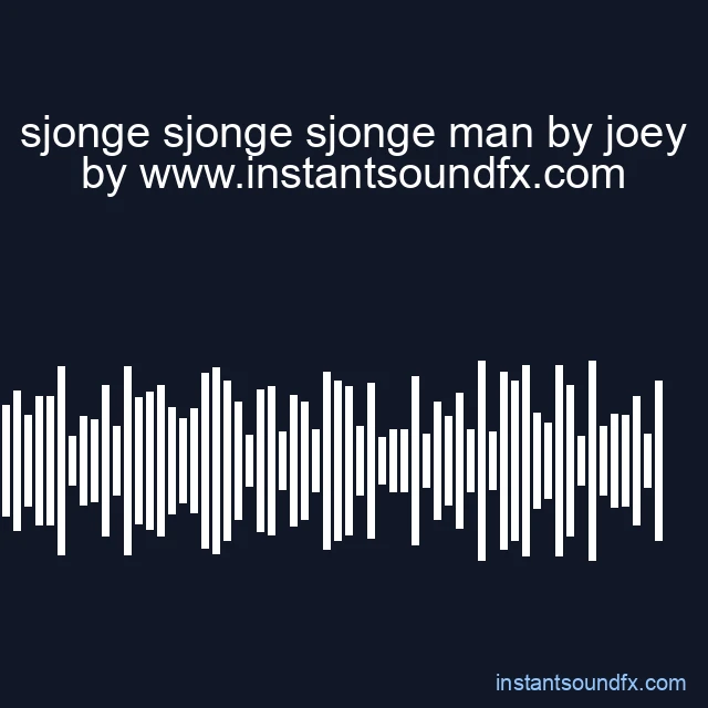 sjonge sjonge sjonge man by joey image