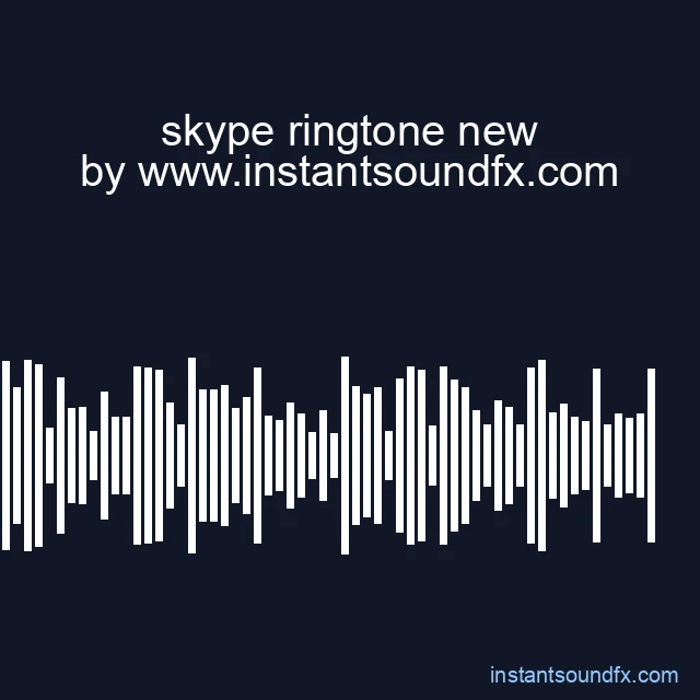 skype ringtone new image