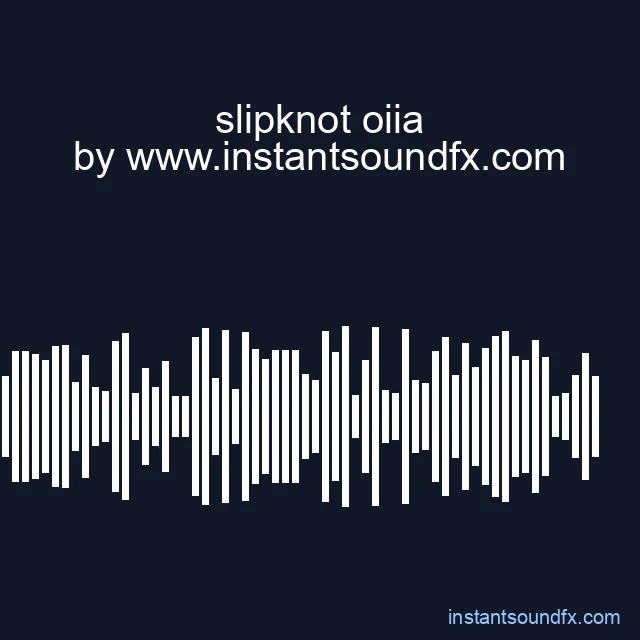 slipknot oiia image
