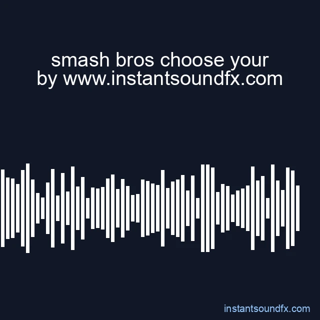 smash bros choose your image