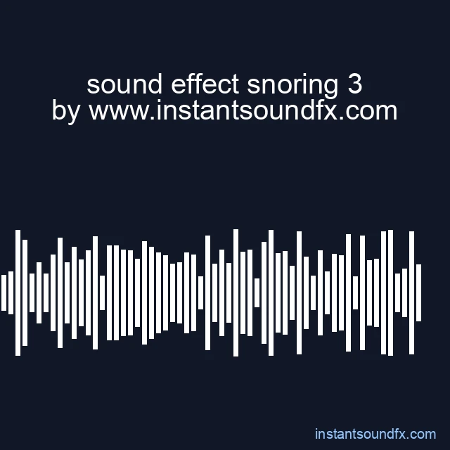sound effect snoring 3 image