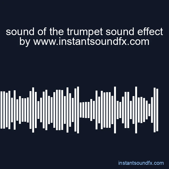 sound of the trumpet sound effect image