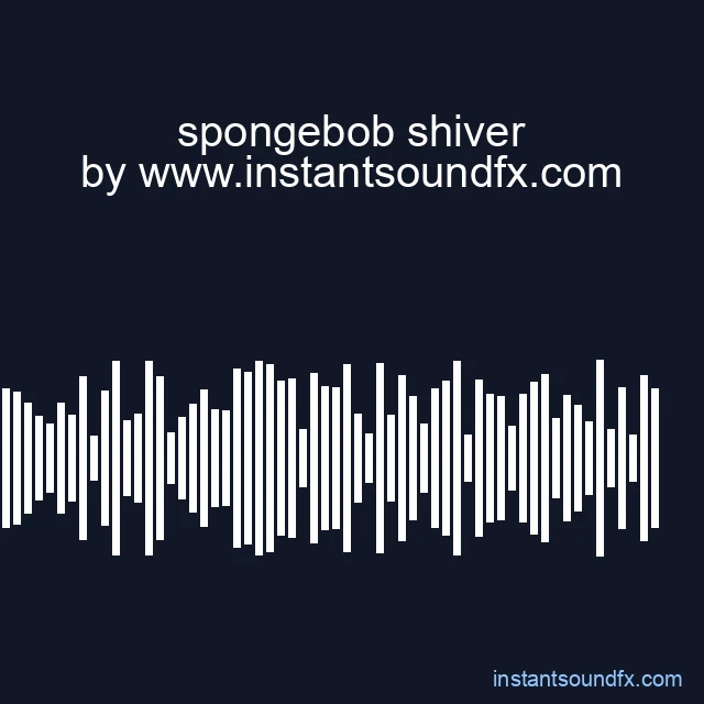 spongebob shiver image