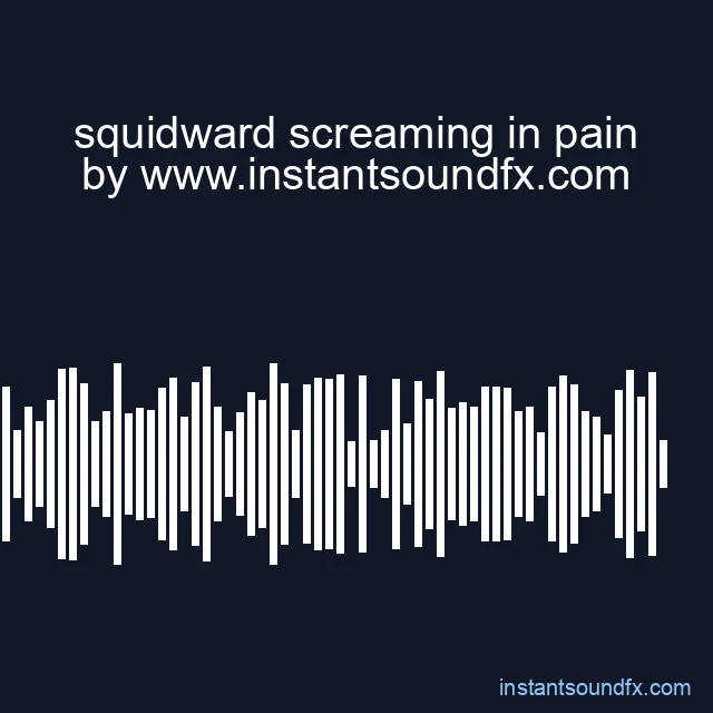 squidward screaming in pain image