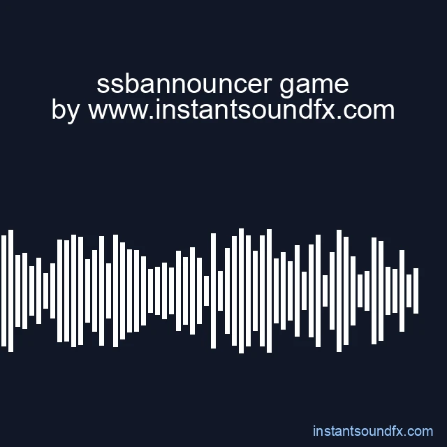ssbannouncer game image
