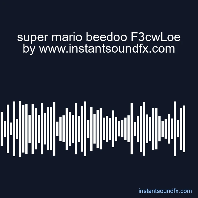 super mario beedoo F3cwLoe image