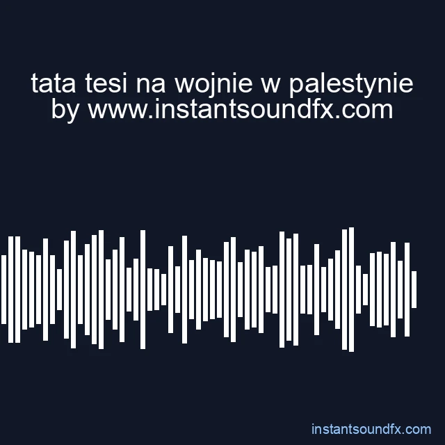 tata tesi na wojnie w palestynie image