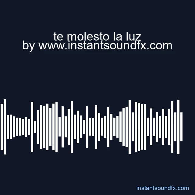 te molesto la luz image