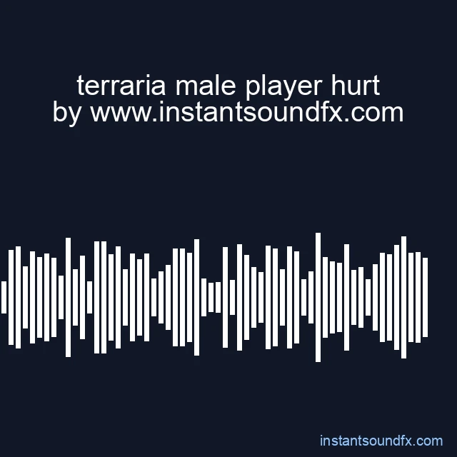 terraria male player hurt image