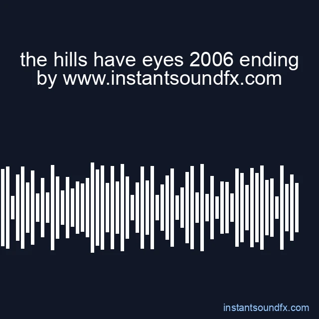 the hills have eyes 2006 ending image