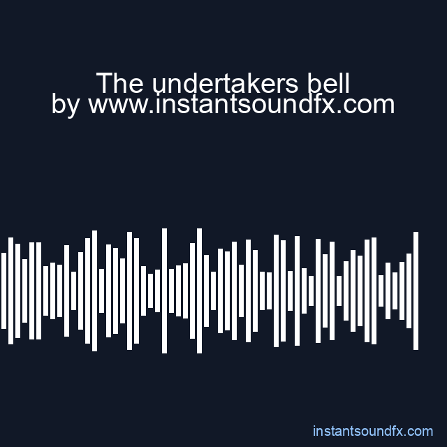 The undertakers bell image