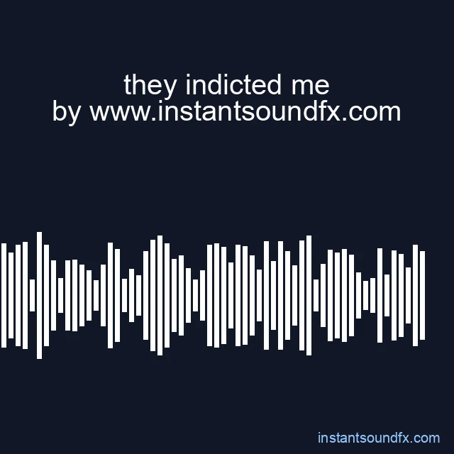they indicted me image