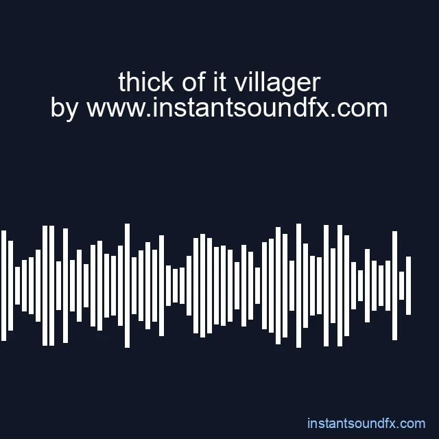 thick of it villager image