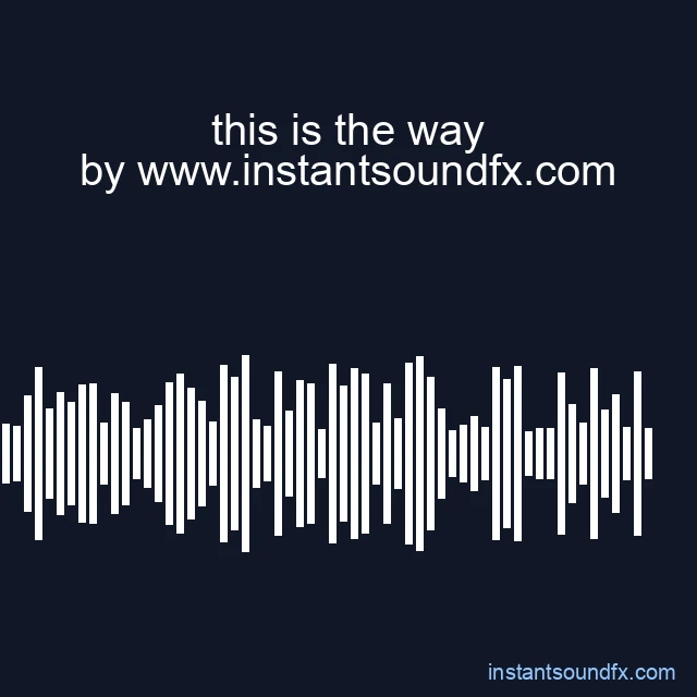 this is the way image