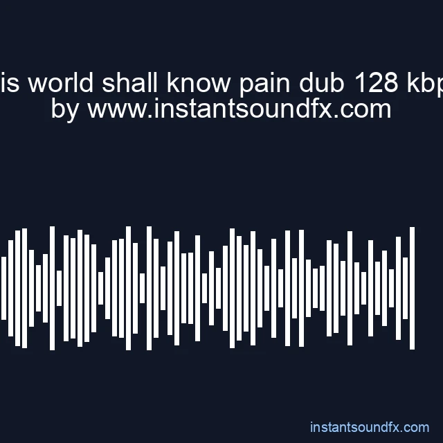 this world shall know pain dub 128 kbps image