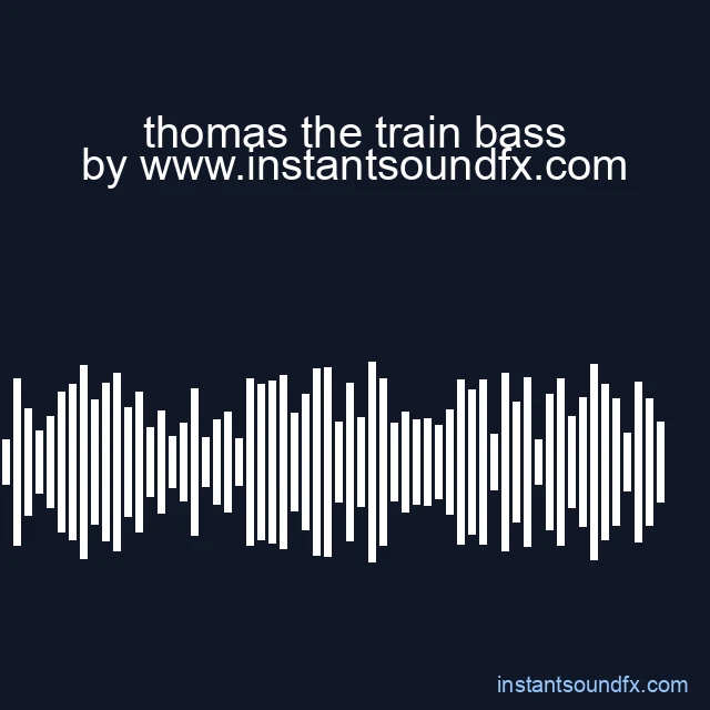 thomas the train bass image