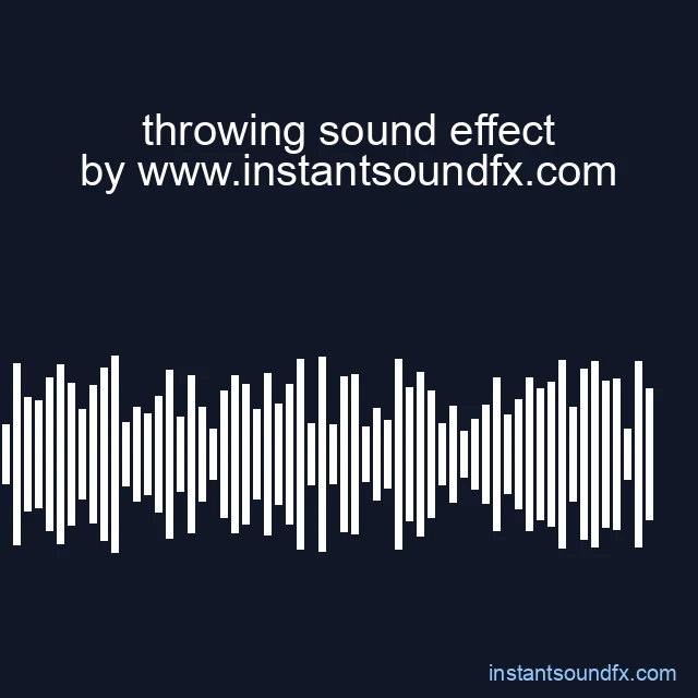 throwing sound effect image