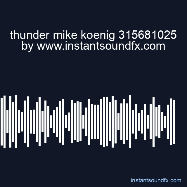 thunder mike koenig 315681025 image