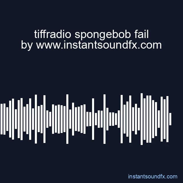tiffradio spongebob fail image