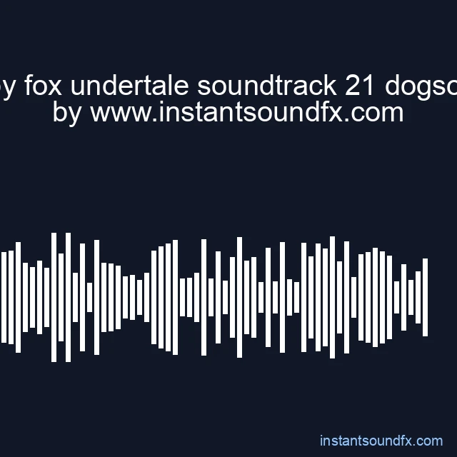 toby fox undertale soundtrack 21 dogsong image