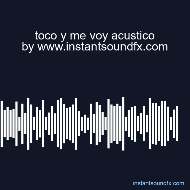 toco y me voy acustico image