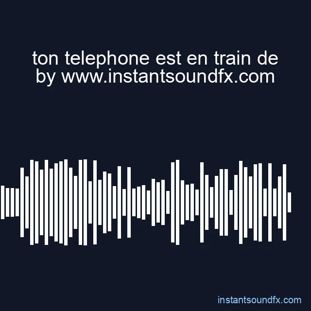ton telephone est en train de image