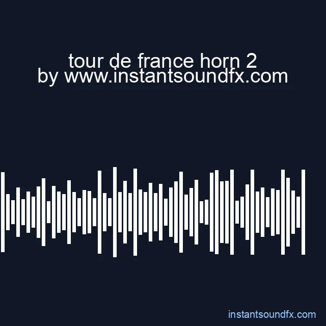 tour de france horn 2 image