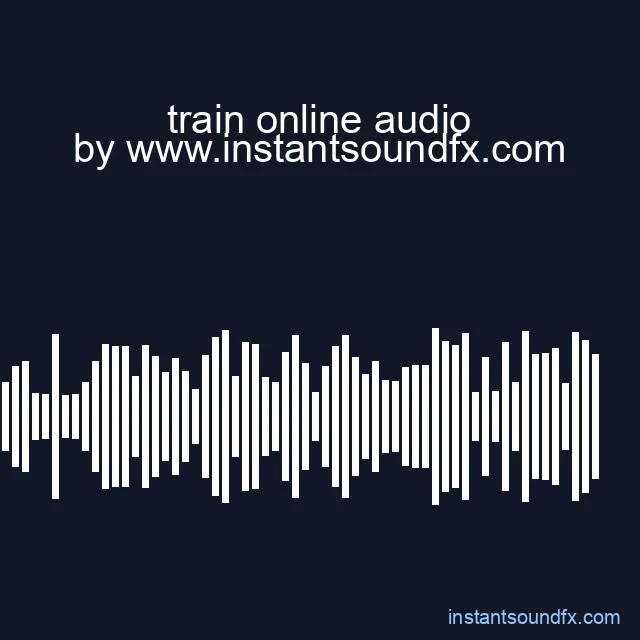 train online audio image