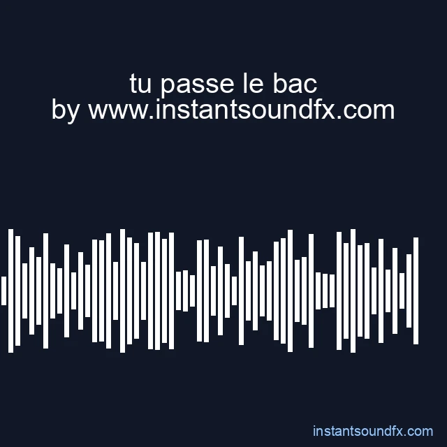 tu passe le bac image
